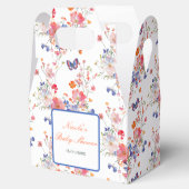 Floral Summer Butterfly-Brautparty Geschenkschachtel (Geöffnet)
