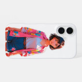 Floral Summer Chic iPhone 16 Fall Hülle (Rückseite (Horizontal))