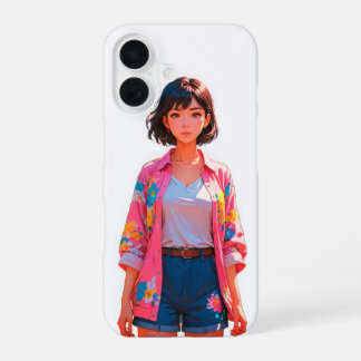 Floral Summer Chic iPhone 16 Fall Hülle