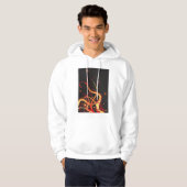 Floral Summer Glow Mens Hoodie (Vorne ganz)