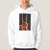 Floral Summer Glow Mens Hoodie (Vorderseite)