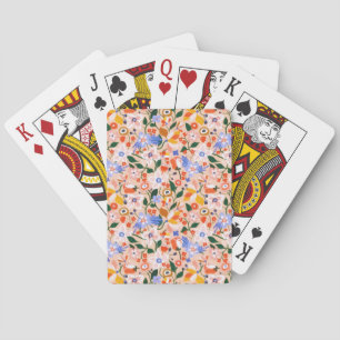 Floral Summer Wildflowers Blooming Garden Spielkarten