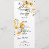 Floral Sunflower & Daisy Programm (Rückseite)