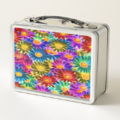 Floral Sunshine #444 - Metal Lunchbox (Rückseite)