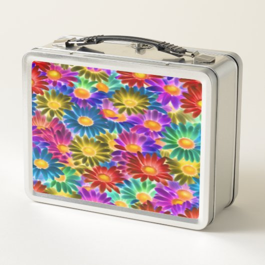 Floral Sunshine #444 - Metal Lunchbox (Rückseite)
