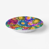 Floral Sunshine #444 - Paper Bowl Pappteller (Gewinkelt)