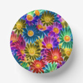 Floral Sunshine #444 - Paper Bowl Pappteller (Vorderseite)