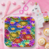 Floral Sunshine #444 - Papierplatte Pappteller (Party)