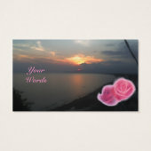 Floral Sunshine Geschenkmarke (Rückseite)