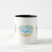 Floral Super Mama Tasse (Zentrum)