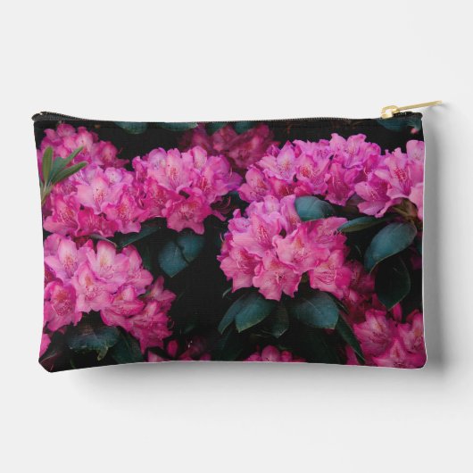 Floral Surface Pattern-Fashion Decorative abstract Zubehörtasche (Rückseite)