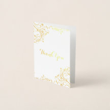 Floral Swirn Corner Vielen Dank