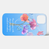 Floral Symphony Case-Mate iPhone Hülle (Rückseite (Horizontal))
