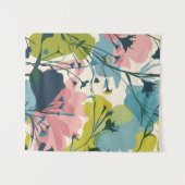 "Floral Symphony": Ein kinematisches Vector Patter Wandteppich (Vorderseite (Horizontal))