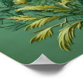 Floral Symphony Harmony Poster (Ecke)