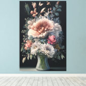 Floral Symphony Leinwanddruck (Insitu (Holzboden))