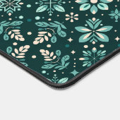 Floral Symphony Pattern Schreibtischunterlage (Ecke)
