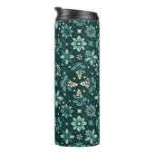 Floral Symphony Pattern Thermosbecher (Nach rechts gedreht)