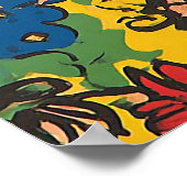 Floral Symphony Poster (Ecke)