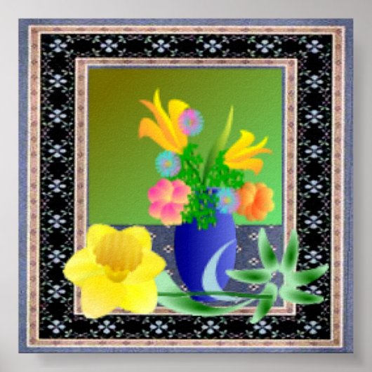 Floral Symphony Poster (Vorne)