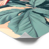 Floral Symphony Poster (Ecke)