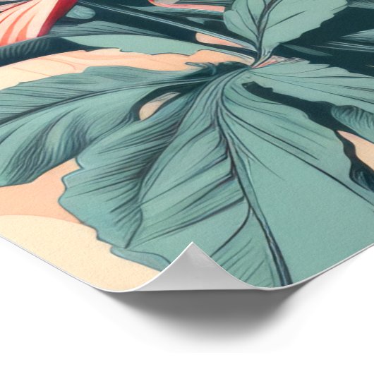 Floral Symphony Poster (Ecke)