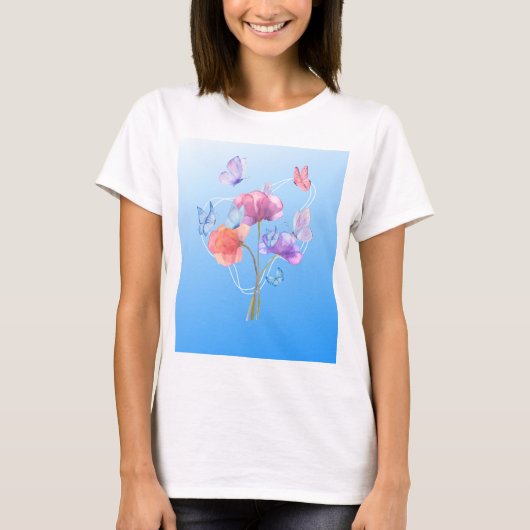 Floral Symphony T-Shirt (Vorderseite)