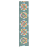 Floral Table Runner Kurzer Tischläufer (Vorderseite)