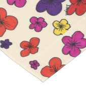 Floral table runner - lässiger schicker Speisesaal Kurzer Tischläufer (Ecke)