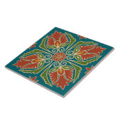 Floral Talavera Tile  Fliese (Seite)