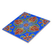 Floral Talavera Tile  Fliese (Seite)