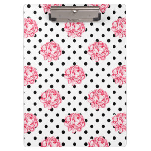 Floral Tapestry Throw Klemmbrett