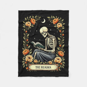 Floral Tarot Card Das Leserbuch Fleecedecke