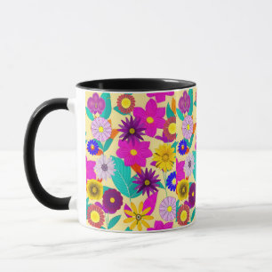 floral tasse