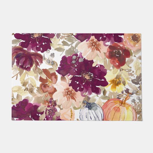 Floral Tattoo Fußmatte (Vorderseite)