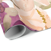 Floral Tattoo Geschenkpapier (Rolleneckpunkt)