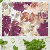 Floral Tattoo Geschirrtuch (Gefaltet)