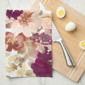 Floral Tattoo Geschirrtuch (Viertel Falte)