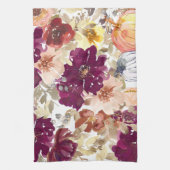 Floral Tattoo Geschirrtuch (Vertikal)