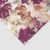 Floral Tattoo Seidenpapier (Ausschnitt)