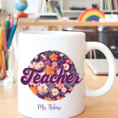Floral Teacher Kaffeetasse