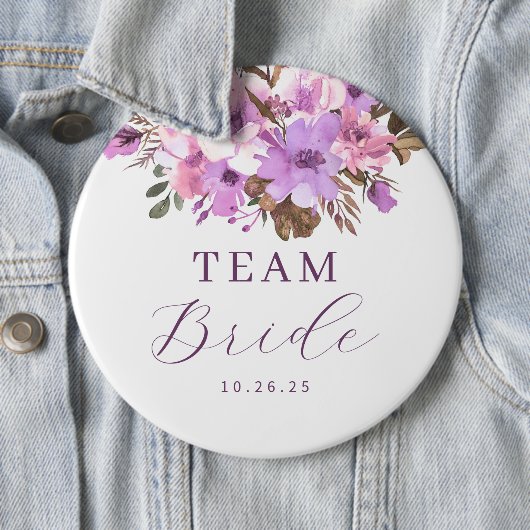 Floral Team Bride Button (Beispiel)