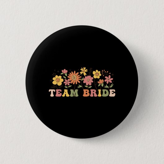 Floral Team Bride Wildblume Wedding Bachelorette Button (Vorderseite)