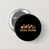 Floral Team Bride Wildblume Wedding Bachelorette Button (Vorne & Hinten)
