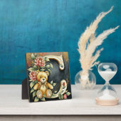 FLoral Teddy Bear Brief C Fotoplatte (InSitu)