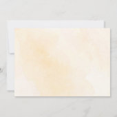 Floral Terracotta Boho Brautparty Foto Dankeskarte (Rückseite)