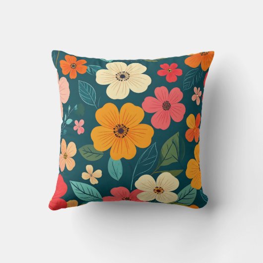 Floral texture kissen (Rückseite)