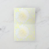 Floral "Thank You" Card Dankeskarte (Innenseite)