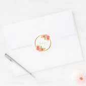 Floral Thank You Stickers (Umschlag)