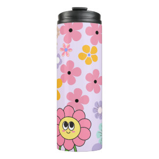 Floral Thermal Thermosbecher